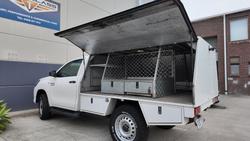 2018 Toyota Hilux SR GUN126R 4X4 Dual Range Glacier White