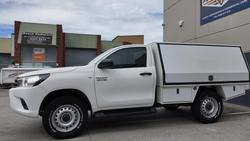 2018 Toyota Hilux SR GUN126R 4X4 Dual Range Glacier White