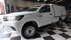 2018 Toyota Hilux SR GUN126R 4X4 Dual Range Glacier White