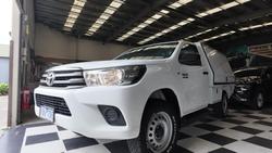 2018 Toyota Hilux SR GUN126R 4X4 Dual Range Glacier White