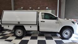 2018 Toyota Hilux SR GUN126R 4X4 Dual Range Glacier White