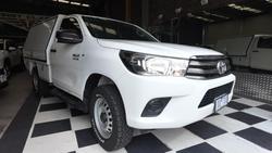 2018 Toyota Hilux SR GUN126R 4X4 Dual Range Glacier White