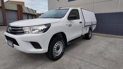 2018 Toyota Hilux SR GUN126R 4X4 Dual Range Glacier White