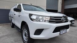 2018 Toyota Hilux SR GUN126R 4X4 Dual Range Glacier White
