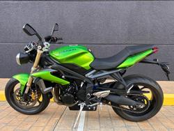 2014 Triumph Street Triple 675 Street Triple Green