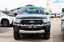 2022 Ford Ranger Wildtrak PX MkIII MY21.75 4X4 Dual Range Shadow Black