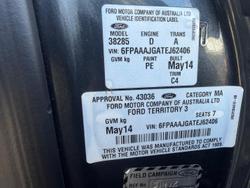 2014 Ford Territory TS SZ AWD Smoke