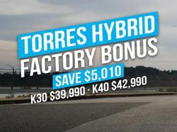 2025 KGM Torres Hybrid K30