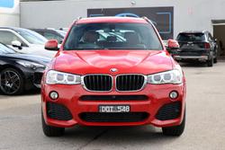 2016 BMW X3 xDrive20i F25 LCI 4X4 Constant Melbourne Red