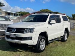 2014 Volkswagen Amarok TDI400 Highline 2H MY15 4X4 Dual Range Candy White