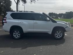 2016 Toyota Landcruiser Prado GXL GDJ150R 4X4 Dual Range Glacier White