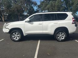 2016 Toyota Landcruiser Prado GXL GDJ150R 4X4 Dual Range Glacier White