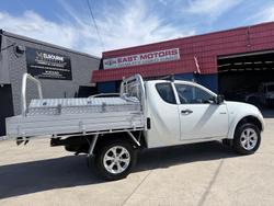 2015 Mitsubishi Triton GLX MN MY15 4X4 Dual Range White