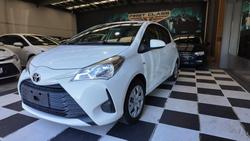 2017 Toyota Yaris Ascent NCP130R Glacier White