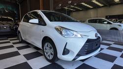 2017 Toyota Yaris Ascent NCP130R Glacier White