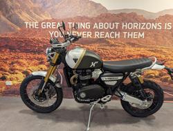 2026 Triumph Scrambler XE Scrambler White