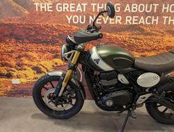 2025 Triumph Scrambler 400 X Scrambler Green