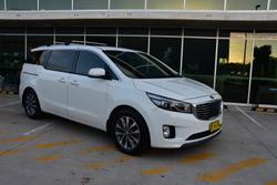 2015 Kia Carnival SLi YP MY15 Clear White