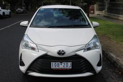 2019 Toyota Yaris Ascent NCP130R Glacier White