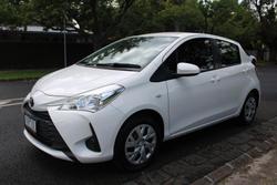 2019 Toyota Yaris Ascent NCP130R Glacier White