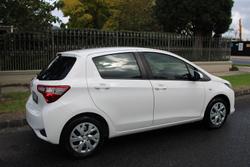 2019 Toyota Yaris Ascent NCP130R Glacier White