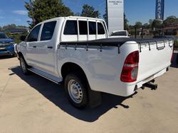2014 Toyota Hilux SR KUN26R MY14 4X4 Dual Range Glacier White