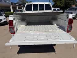 2014 Toyota Hilux SR KUN26R MY14 4X4 Dual Range Glacier White