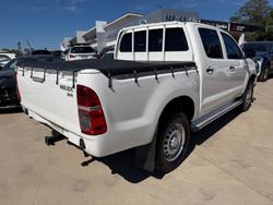 2014 Toyota Hilux SR KUN26R MY14 4X4 Dual Range Glacier White