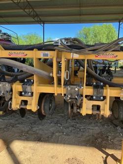 2023 SERAFIN ULTISOW 8M FOLDING LINKAGE BAR USED YELLOW