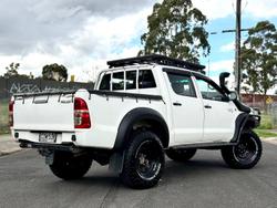 2013 Toyota Hilux SR KUN26R MY12 4X4 Glacier White