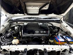 2013 Toyota Hilux SR KUN26R MY12 4X4 Glacier White