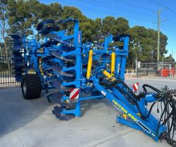 0 FARMET TRITION HEAVY 490PS COMBINED DISC & TYNE CULTIVATOR BLUE