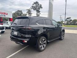 2025 Isuzu MU-X LS-T MY25.5 4X4 Dual Range Basalt Black