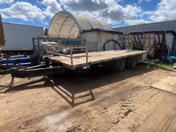 Custom Tandem Axle PIG Plant Trailer