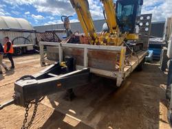 2017 North East Engineering Single Axle Pig Trailer