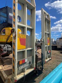 2017 North East Engineering Single Axle Pig Trailer