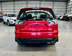 2010 Mitsubishi Outlander LS ZH MY10 4X4 On Demand Red