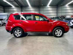 2010 Mitsubishi Outlander LS ZH MY10 4X4 On Demand Red