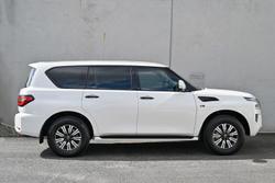 2024 Nissan Patrol Ti Y62 MY24 4X4 Dual Range Moonstone White