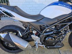 2018 Suzuki SV650 White