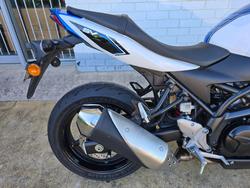 2018 Suzuki SV650 White