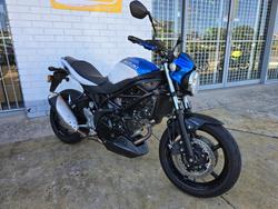 2018 Suzuki SV650 White