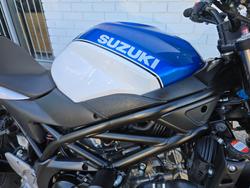 2018 Suzuki SV650 White