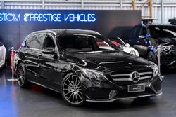 2017 Mercedes-Benz C-Class C300 S205 Obsidian Black