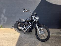2014 HARLEY-DAVIDSON FXDWG WIDE GLIDE BLACK
