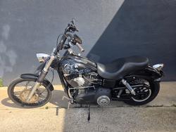 2014 HARLEY-DAVIDSON FXDWG WIDE GLIDE BLACK