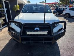 2020 Mitsubishi Triton GLX MR MY20 4X4 Dual Range White