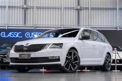 2020 SKODA Octavia Sport 110TSI NE MY20.5 Moon White