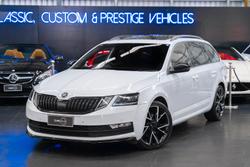 2020 SKODA Octavia Sport 110TSI NE MY20.5 Moon White