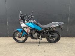 2026 CFMOTO 2026 CF MOTO 450CC 450 MT DUAL SPORTS ADVENTURE BLUE